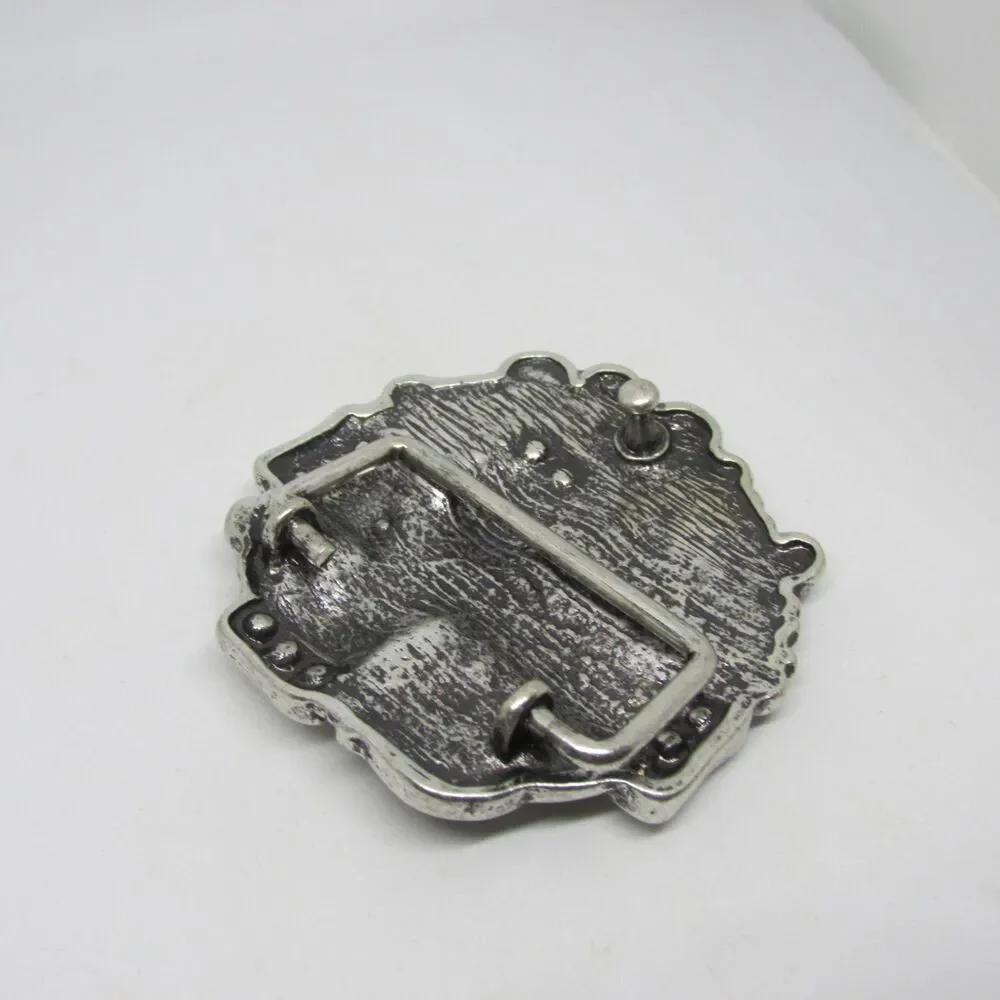 Cowgirls Cross Rhinestone Bucking Bronco Horse Rider Belt Buckle JL Designs